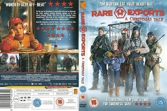 dvd cover Rare Exports: A Christmas Tale (2010) WS R2