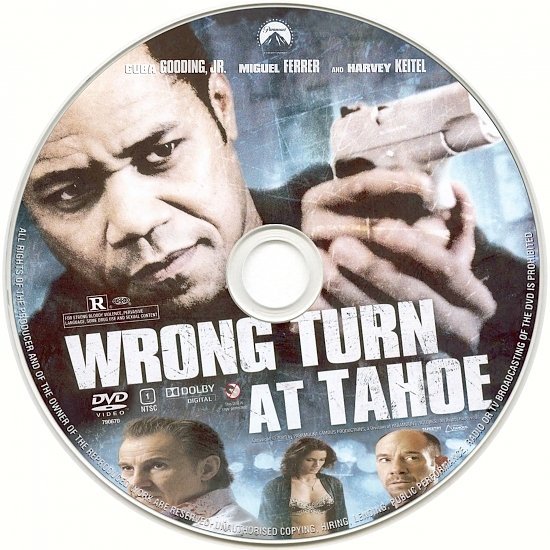 dvd cover Wrong Turn At Tahoe (2009) WS R1