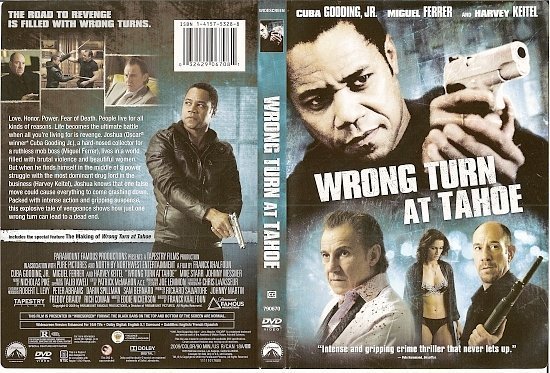 dvd cover Wrong Turn At Tahoe (2009) WS R1