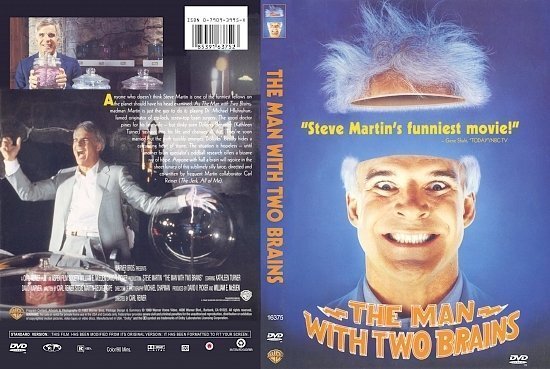dvd cover The Man with Two Brains (1983) FS R1