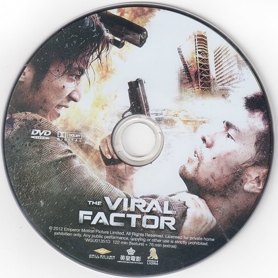 dvd cover The Viral Factor R1