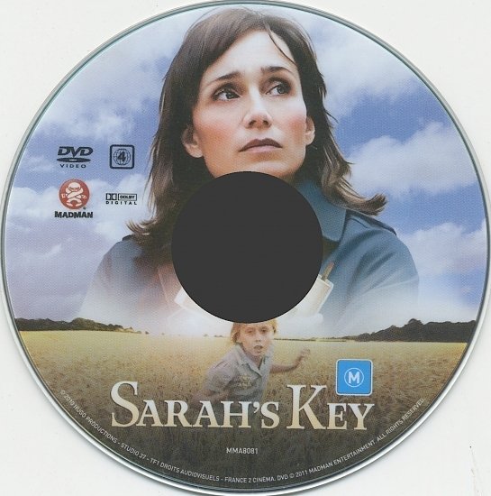 dvd cover Sarah's Key (2010) R4