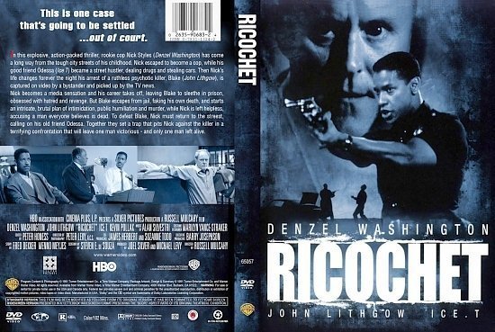 dvd cover Ricochet