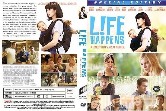 dvd cover Life Happens (2011) R1
