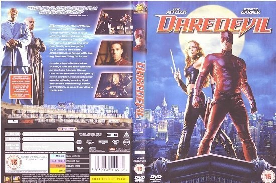 dvd cover Daredevil (2003) R2