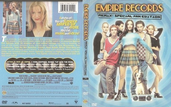 dvd cover Empire Records (1995) WS R1