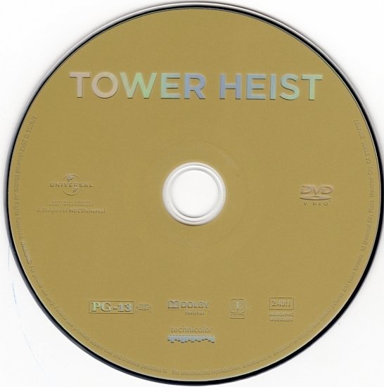 dvd cover Tower Heist (2011) WS SE R1