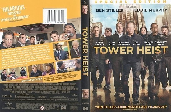 dvd cover Tower Heist (2011) WS SE R1