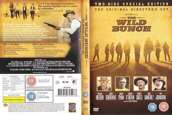 dvd cover The Wild Bunch (1969) SE R2