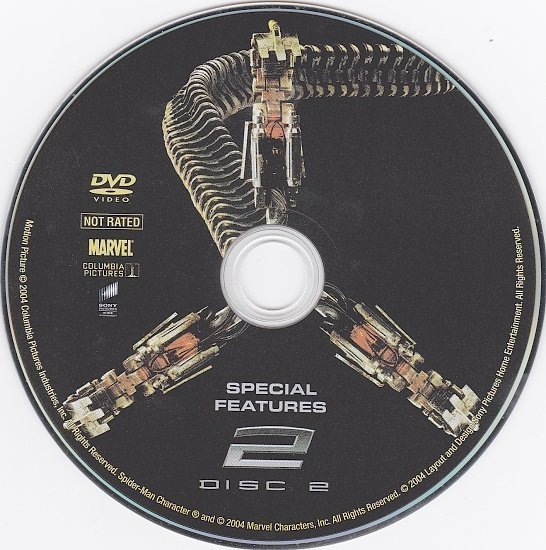 dvd cover Spider-Man 2 (2004) FS SE
