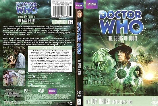 dvd cover Doctor Who The Seeds Of Doom