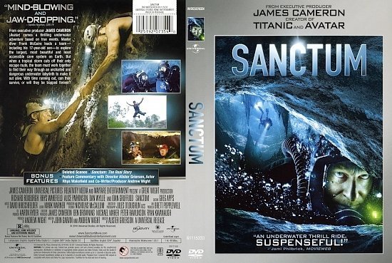 dvd cover Sanctum (2011) WS R1