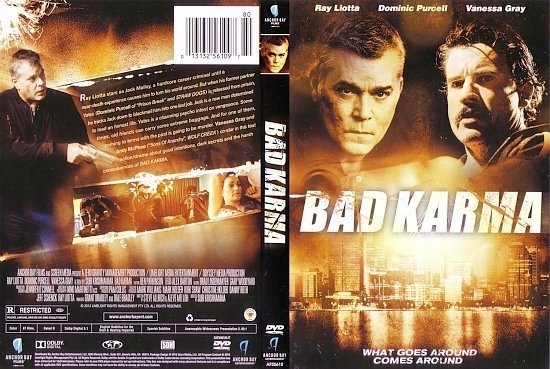 dvd cover Bad Karma
