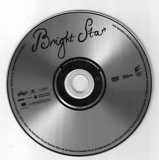 dvd cover Bright Star (2009) WS R1