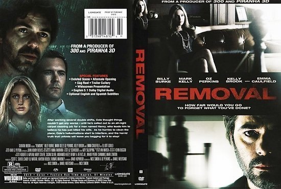 dvd cover Removal