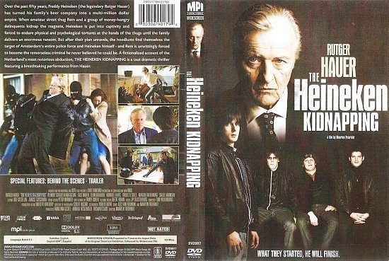 dvd cover The Heineken Kidnapping