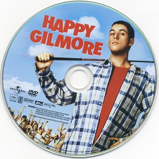 dvd cover Happy Gilmore (1996) FS SE R1