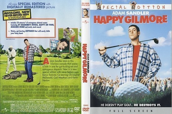 dvd cover Happy Gilmore (1996) FS SE R1