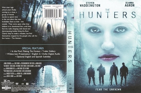 dvd cover The Hunters (2011) WS R1