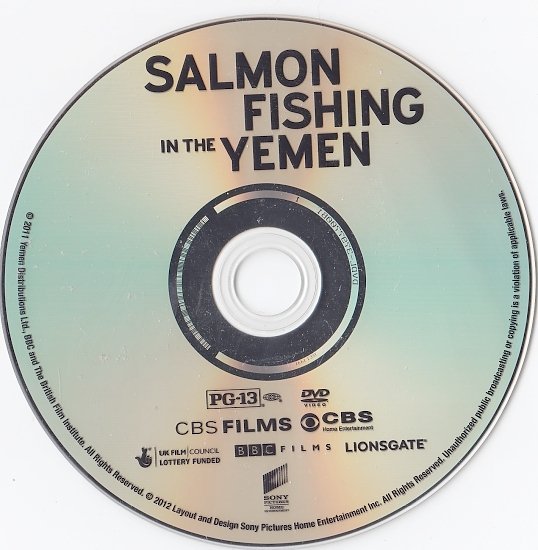 dvd cover Salmon Fishing in the Yemen WS R1