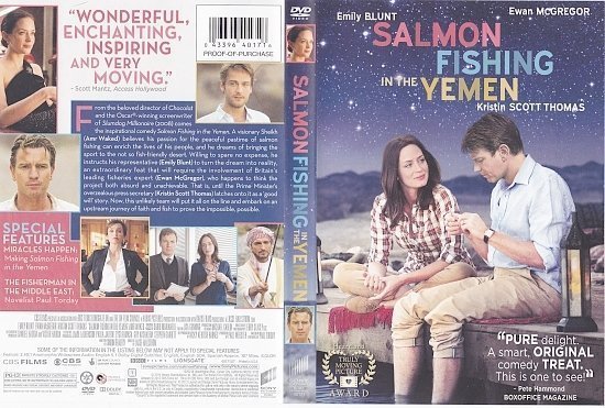 dvd cover Salmon Fishing in the Yemen WS R1