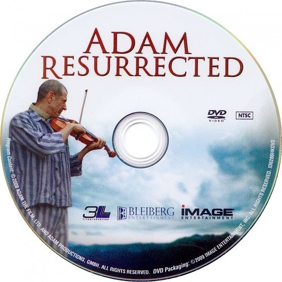 dvd cover Adam Resurrected (2008) WS R1
