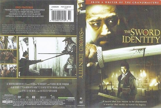 dvd cover The Sword Identity (2011) R1