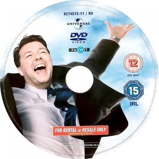 dvd cover The Invention Of Lying (2009) WS R2 & R4
