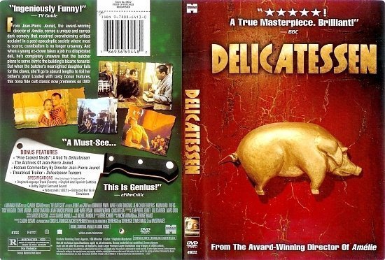 dvd cover Delicatessen (1991) R0