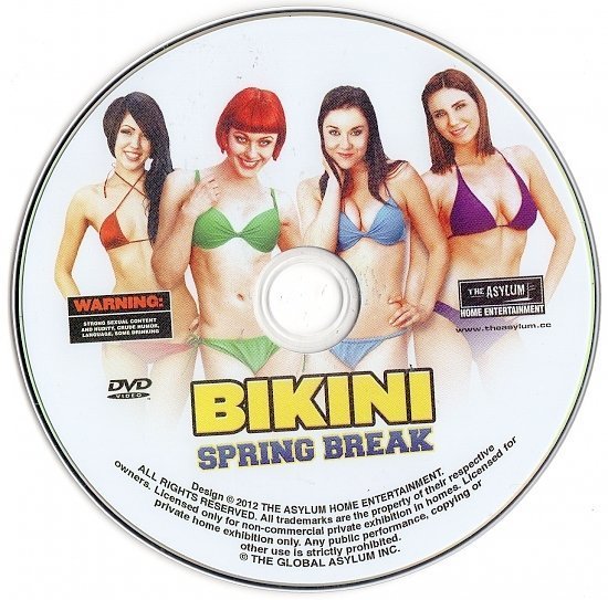 dvd cover Bikini Spring Break WS R1