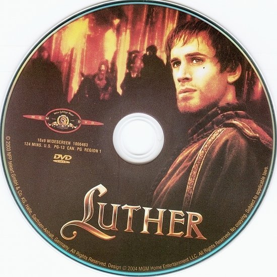 dvd cover Luther (2003) R1