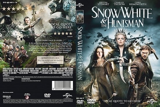 dvd cover Snow White and the Huntsman - Retail 300dpi (UK)