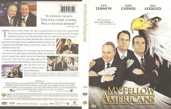 dvd cover My Fellow Americans (1996) FS R1