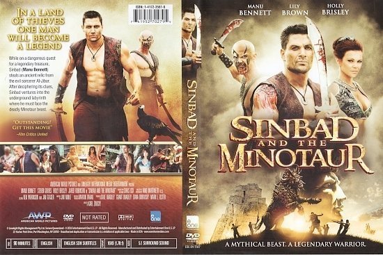dvd cover Sinbad & The Minotaur (2011) WS R1