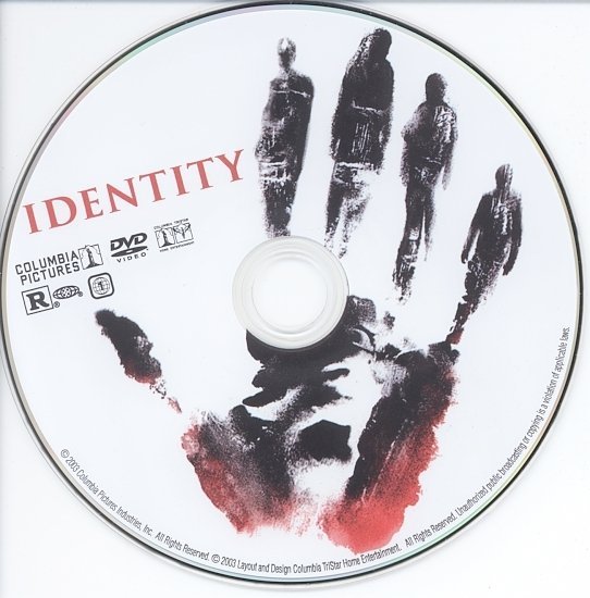 dvd cover Identity (2003) WS R1