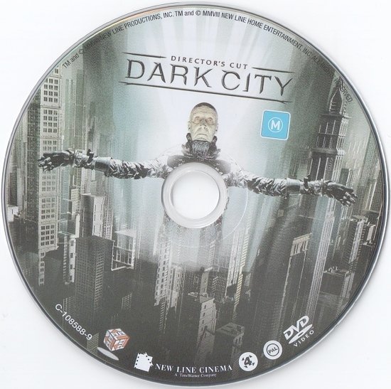 dvd cover Dark City (1998) WS DC R4