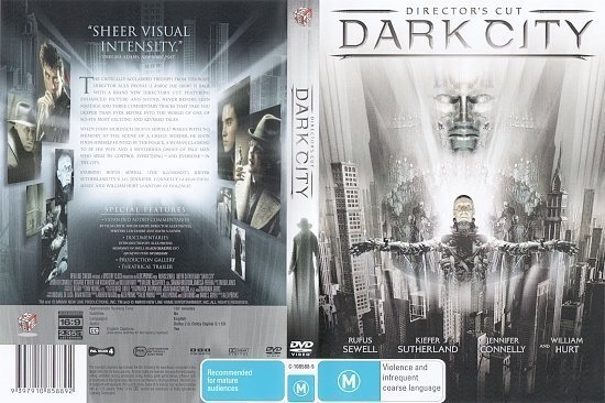 dvd cover Dark City (1998) WS DC R4