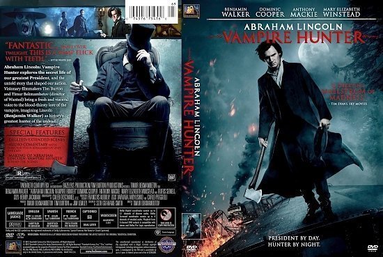dvd cover Abraham Lincoln: Vampire Hunter WS R2 & R1