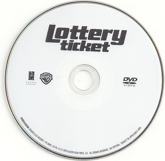 dvd cover Lottery Ticket (2010) WS R1