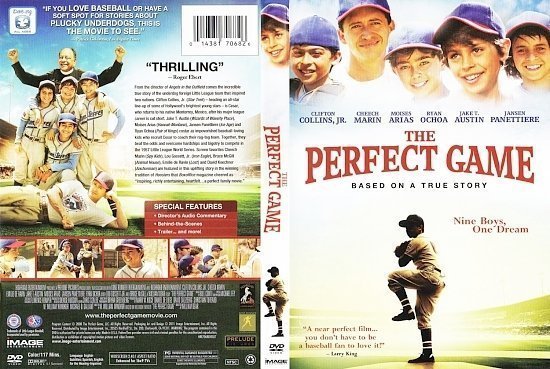 dvd cover The Perfect Game