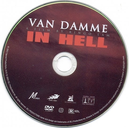 dvd cover In Hell (2003) WS R1