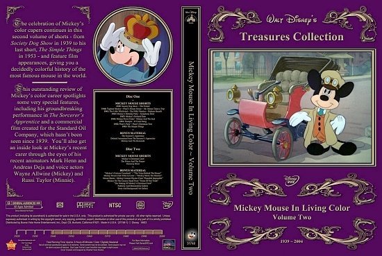 dvd cover Mickey Mouse In Living Color Volume 2