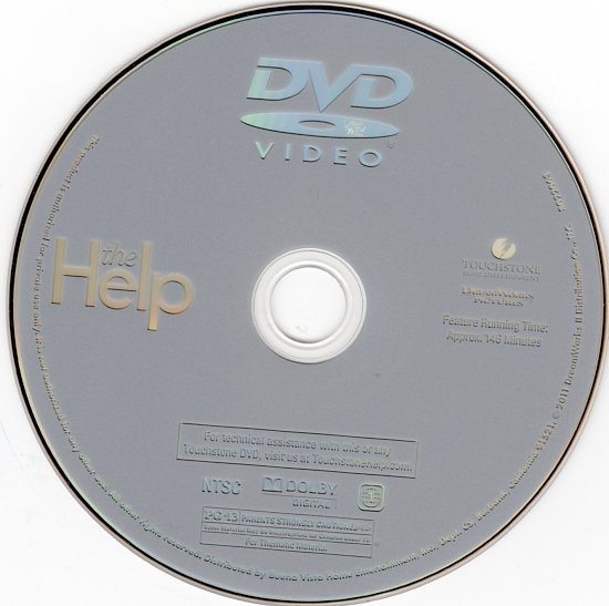 dvd cover The Help (2011) WS R1