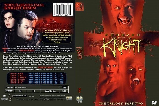 dvd cover Forever Knight The Trilogy: Part Two