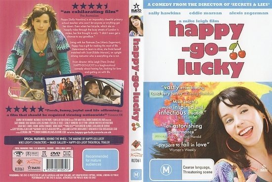 dvd cover Happy-Go-Lucky (2008) WS R4