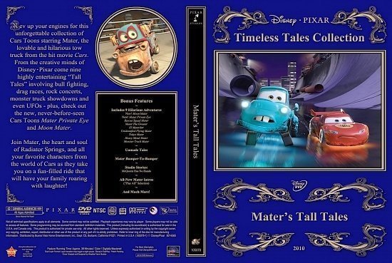 dvd cover Mater's Tall Tales