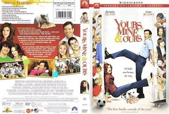 dvd cover Yours, Mine And Ours (2005) CE WS R1