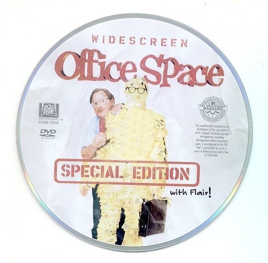 dvd cover Office Space (1999) WS SE R1