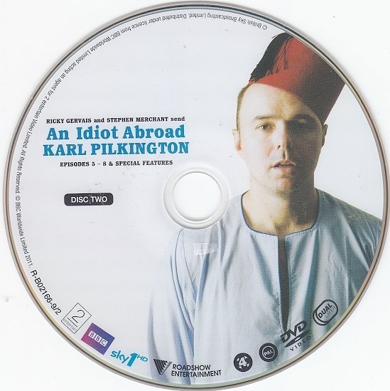 dvd cover An Idiot Abroad (2010) R4