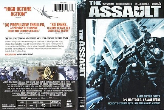 dvd cover The Assault